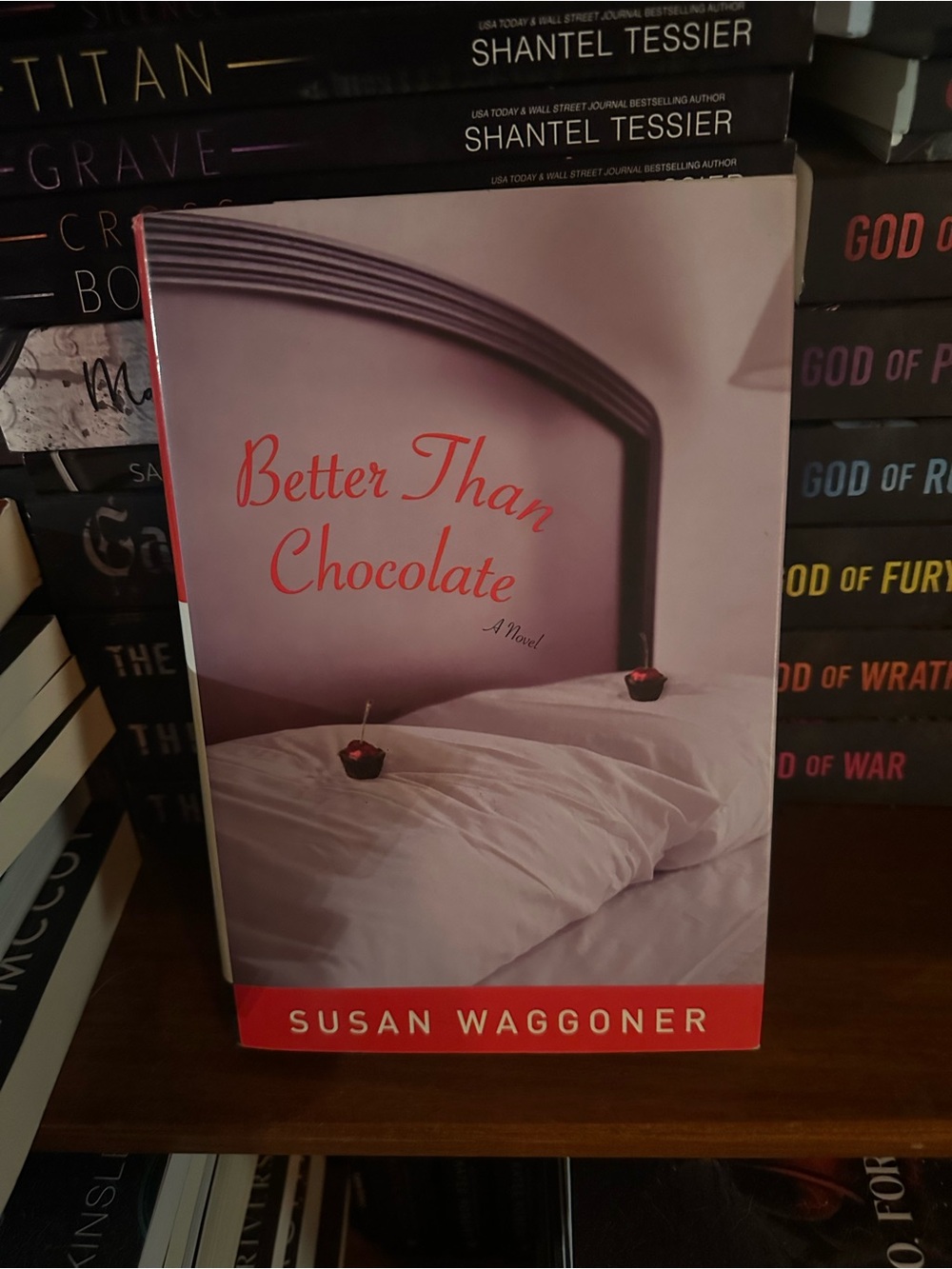 Better Than Chocolate by Susan Waggoner - Pink & Red Paperback